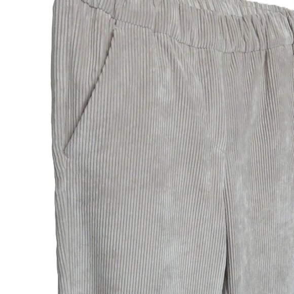 MAC Jeans Chiara Fluid Corduroy Pull On Trouser Pants USA Size 2 EU 32 - Picture 2 of 13